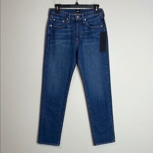 EDWIN | Women’s Dark Wash Hana Straight Leg Jeans in Tangled Size 26 NWT